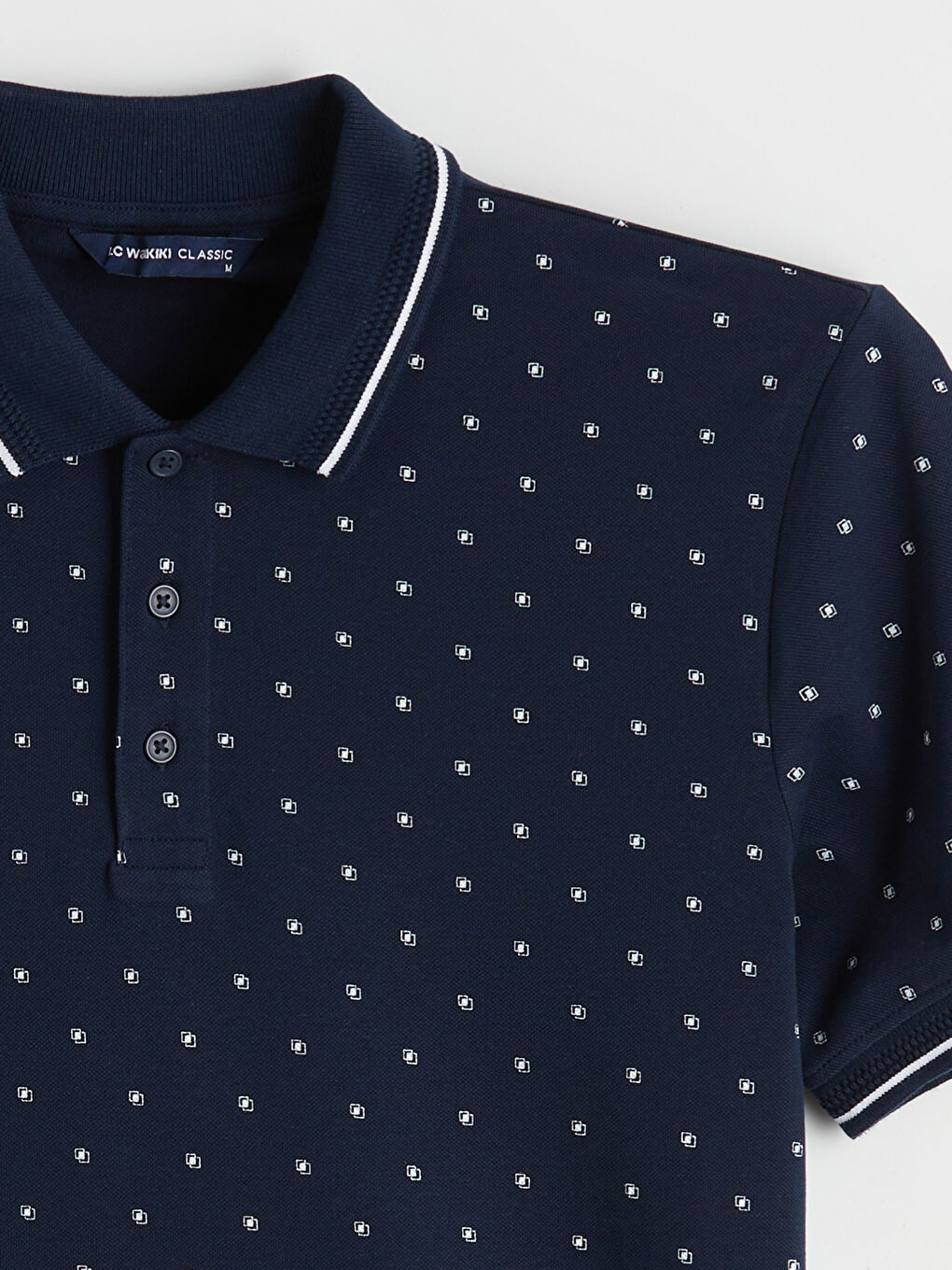 Мужчины Синий Футболка-5