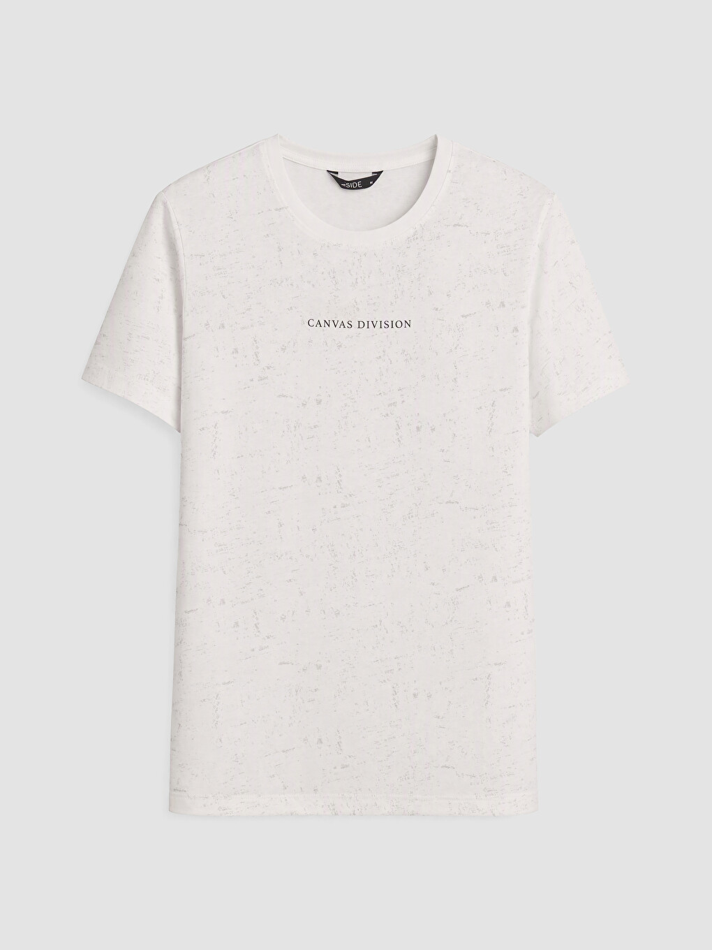 Plus Size Crew Neck Printed Cotton Men's T-shirt-5