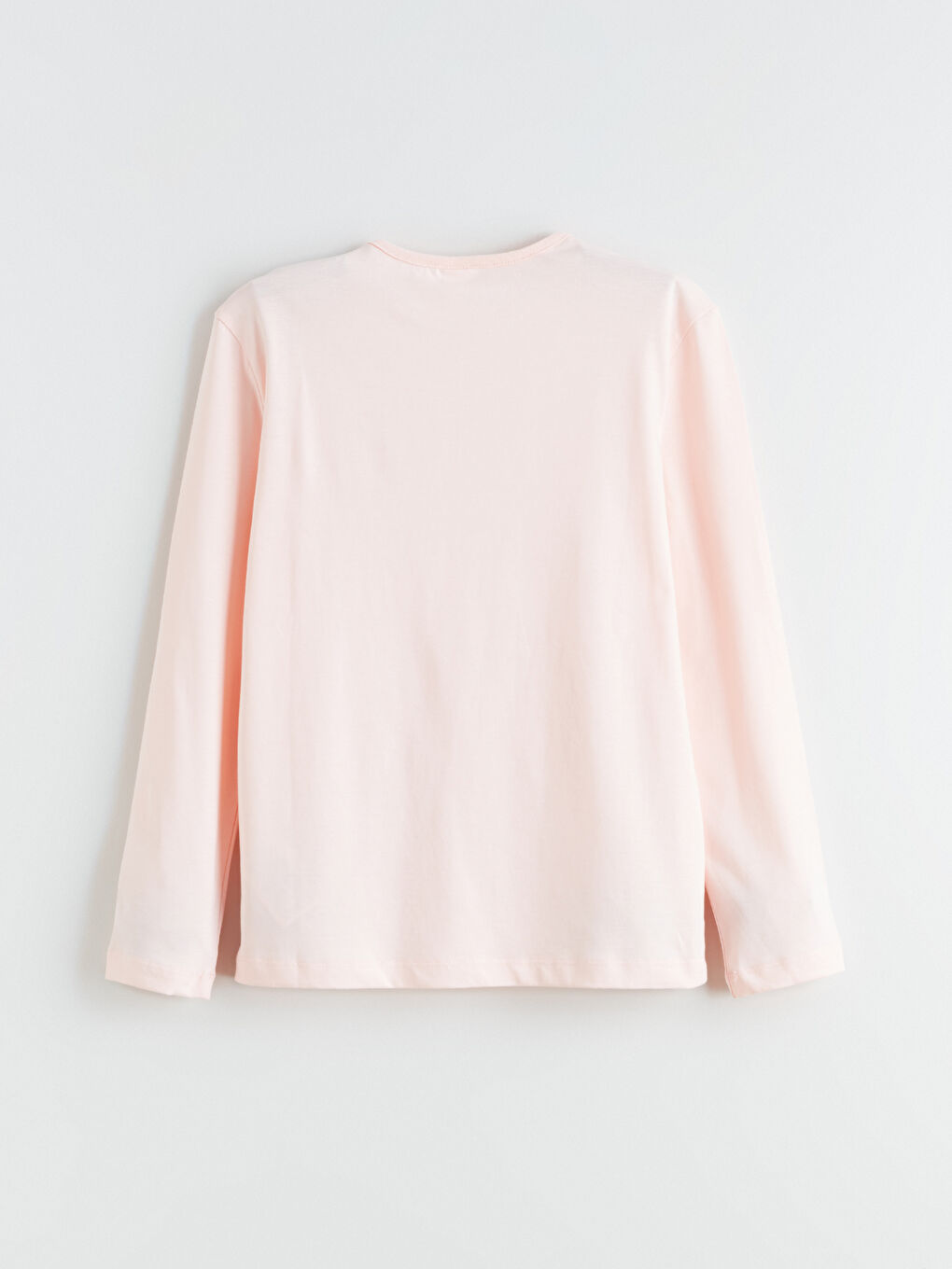 طقم بيجامة للبنات بياقة دائرية-3