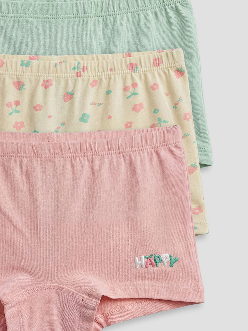 Girl ECRU Boxer Briefs-2