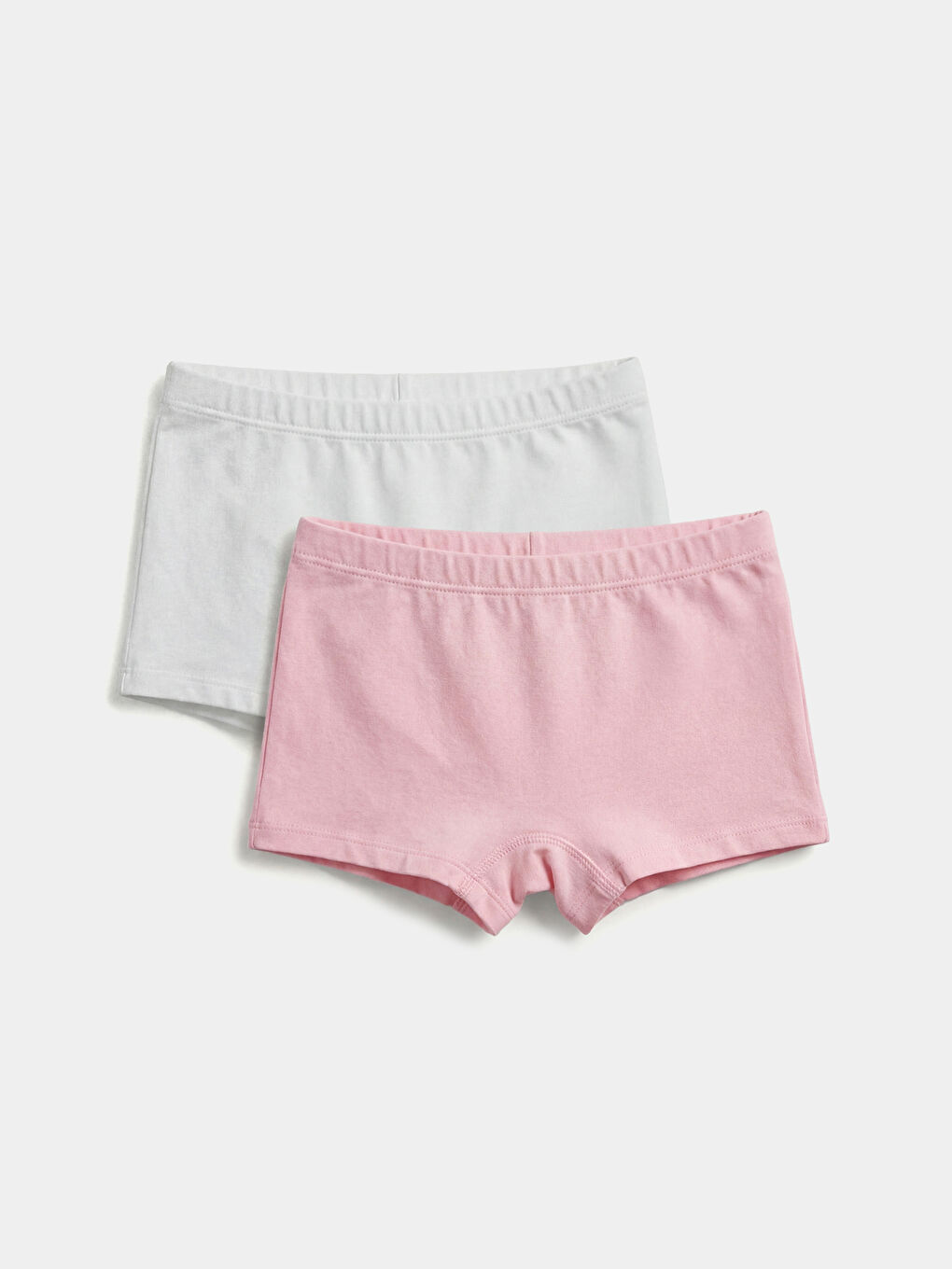 Girl WHITE Boxer Trunks