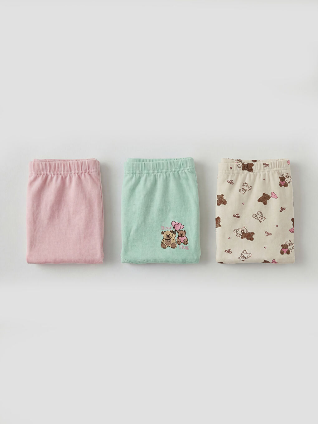 Printed And Patterned Girls' Boxer 3-Pack