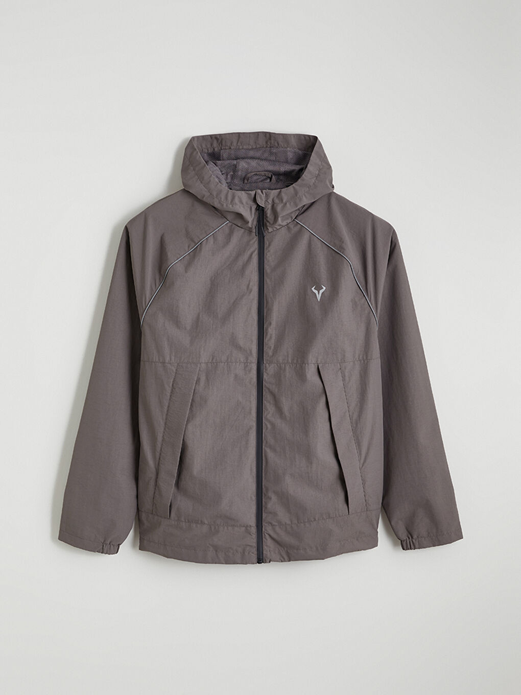 Relaxed Fit Hooded Men's Jacket-5