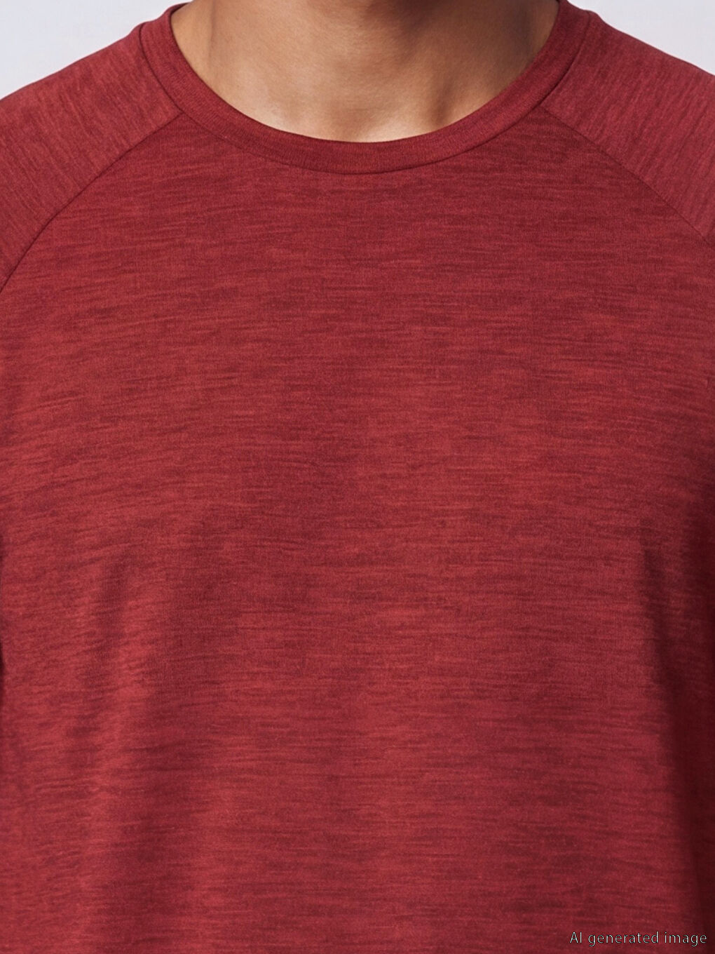 Crew Neck Men's Sports T-Shirt-3