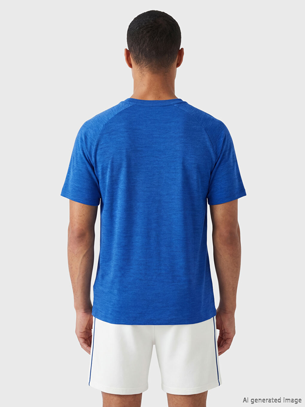 Crew Neck Men's Sports T-Shirt-3