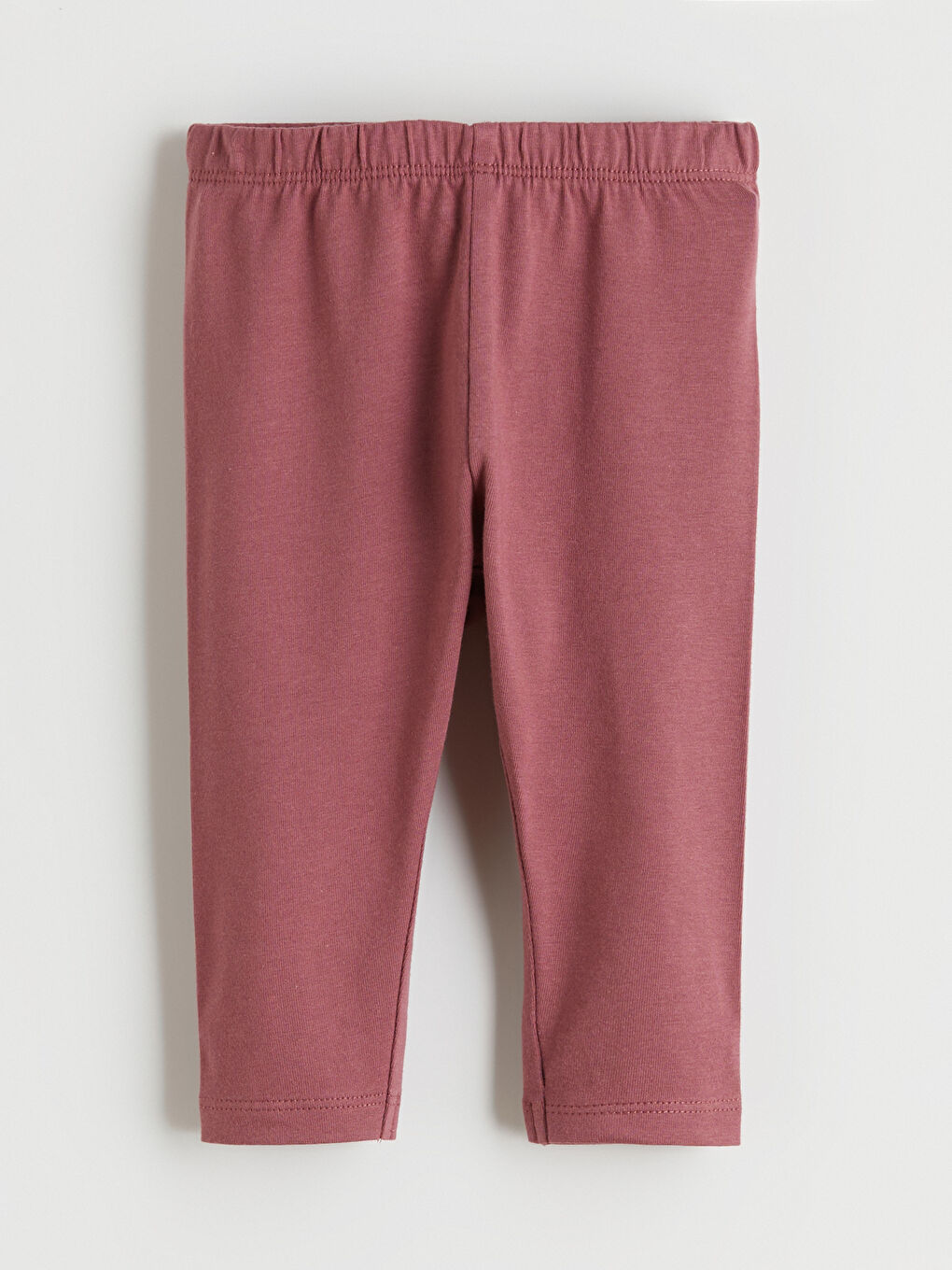 Pembe Beli Lastikli Kız Bebek Tayt 2'li-1