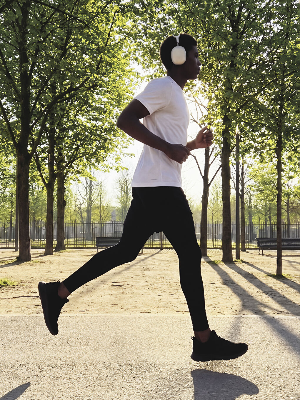 Siyah Standart Kalıp Erkek Taytlı Şort