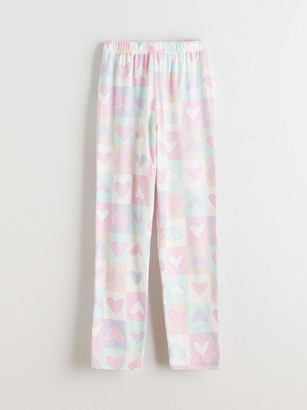 طقم بيجامة للبنات بياقة القميص-4