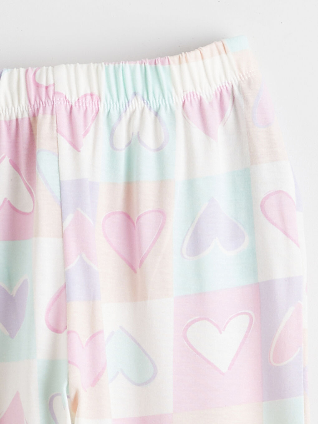 طقم بيجامة للبنات بياقة القميص-5