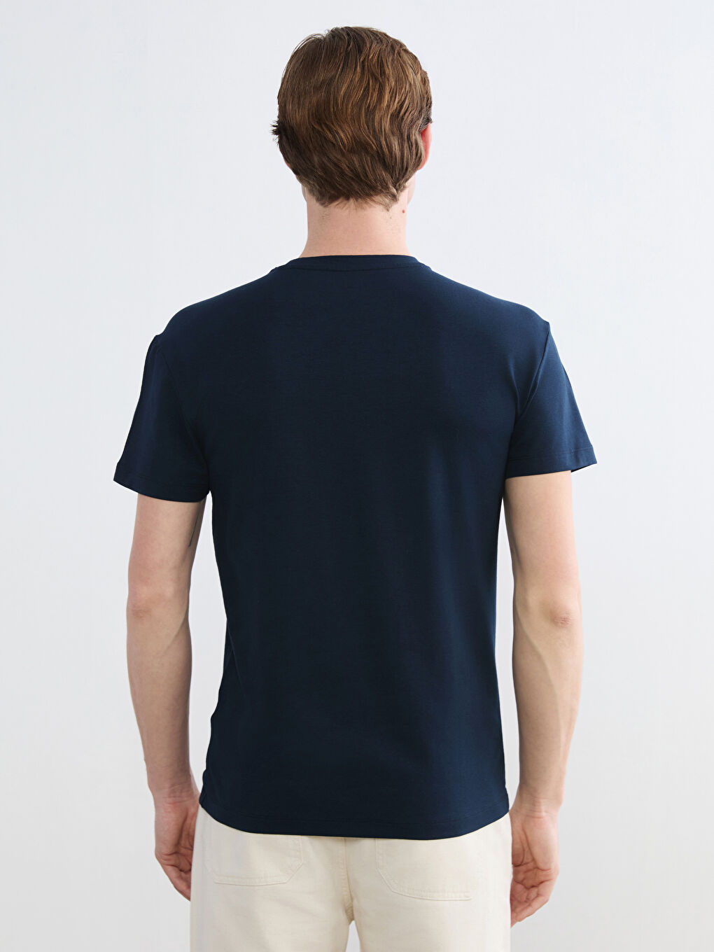 تۆپی بیجامە شینی تۆخ پیاو-3