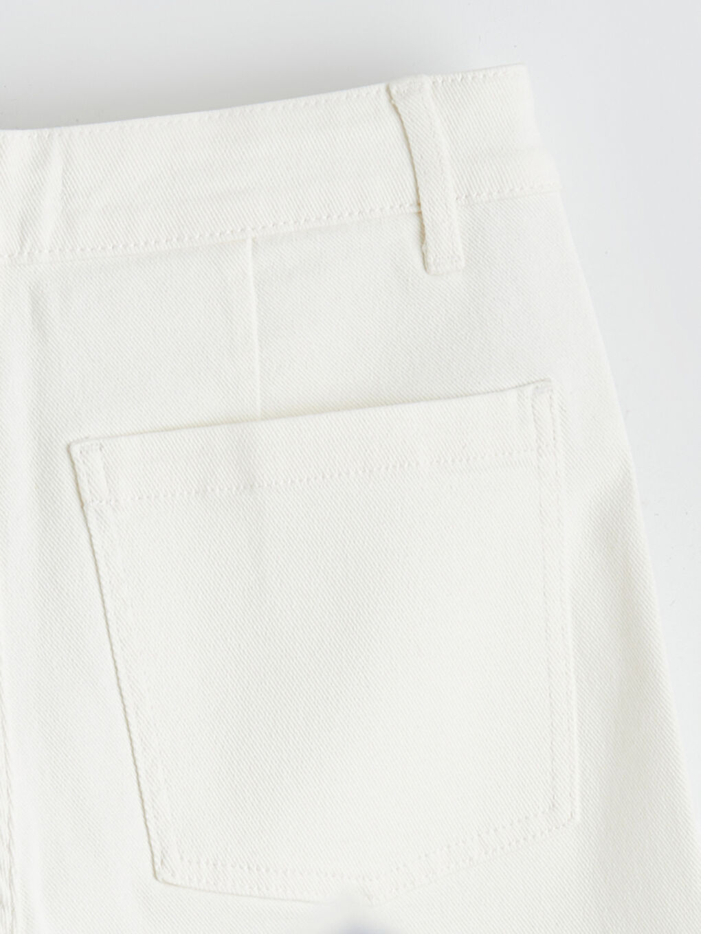 Женские джинсы широкого кроя-5