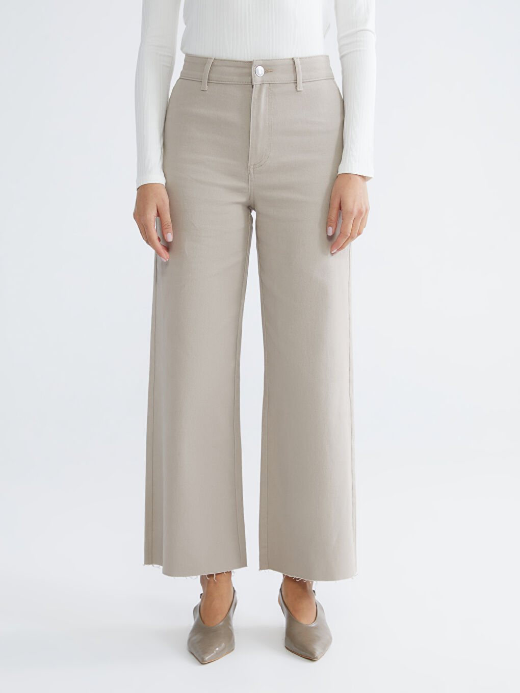 Women's Wide Leg Jeans-1