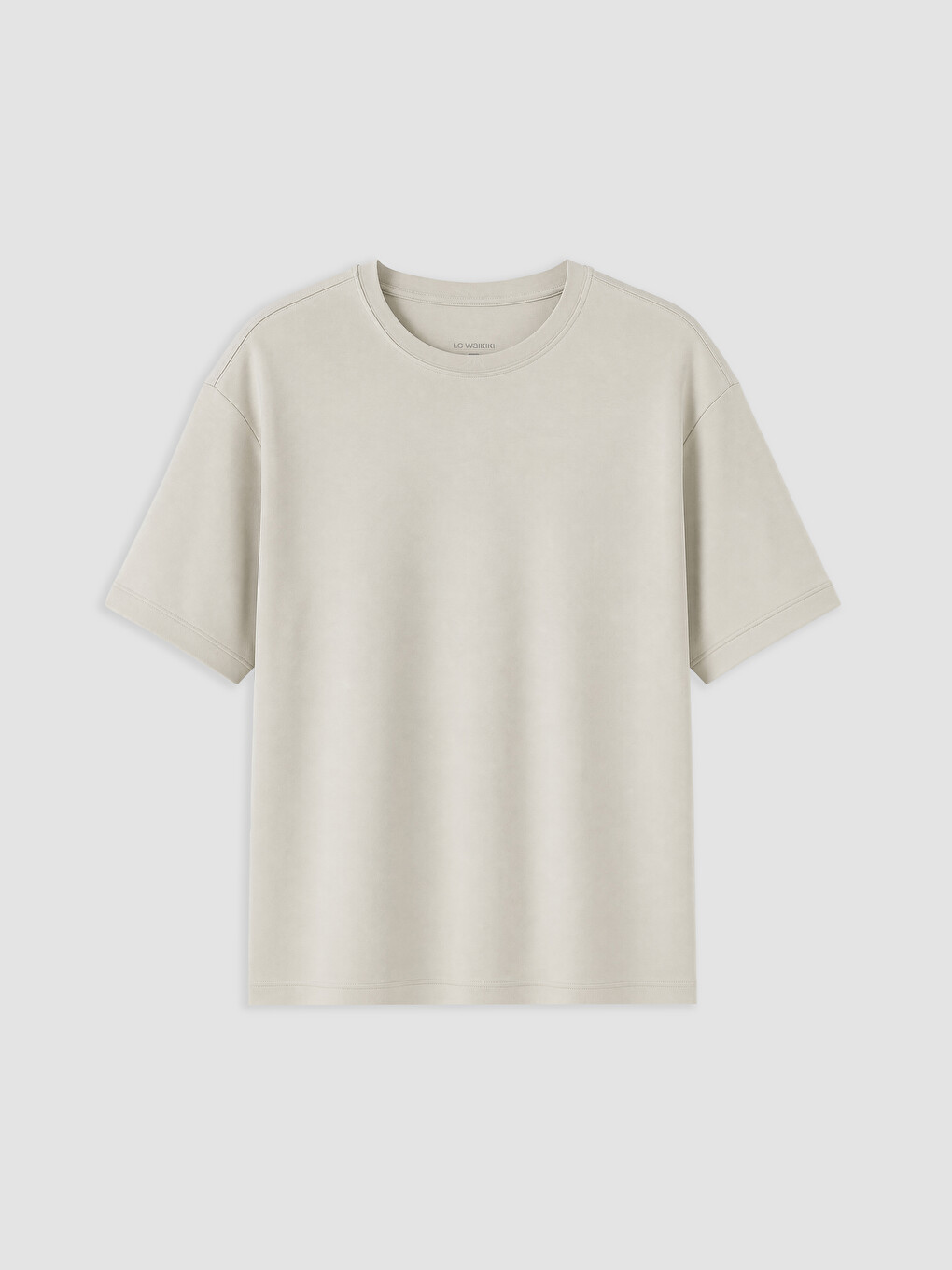 Crew Neck Short Sleeve Men's Pyjamas Top