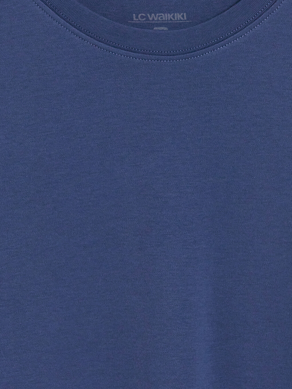 Crew Neck Short Sleeve Men's Pyjamas Top-1
