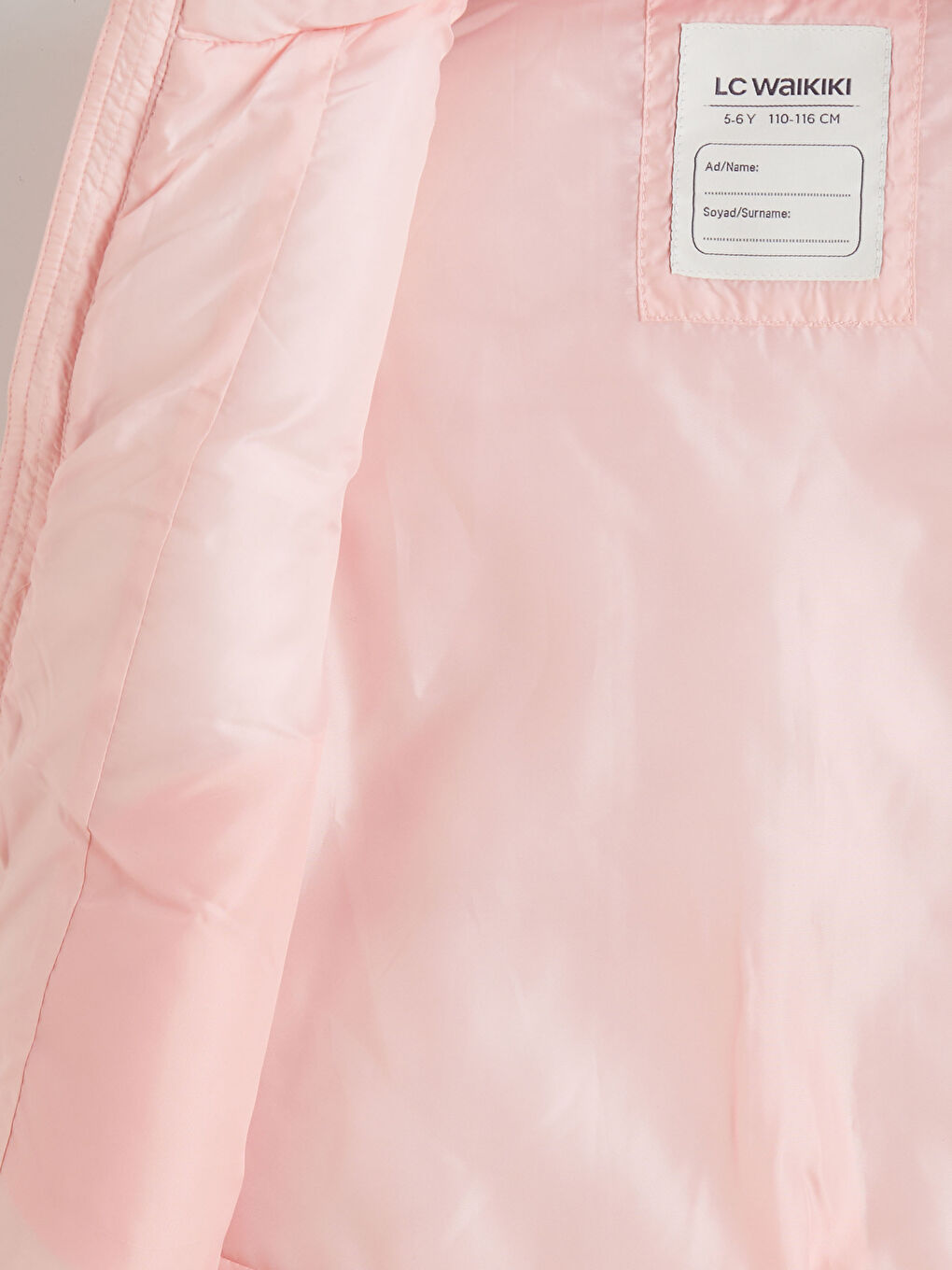 Pembe Dik Yaka Kız Çocuk Şişme Yelek-2