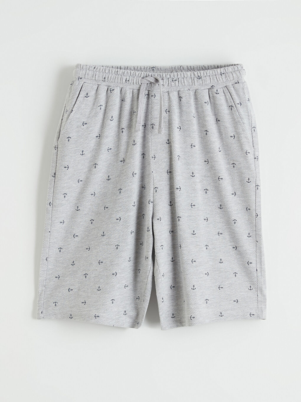 Мужчины Серый Пижамные брюки-4