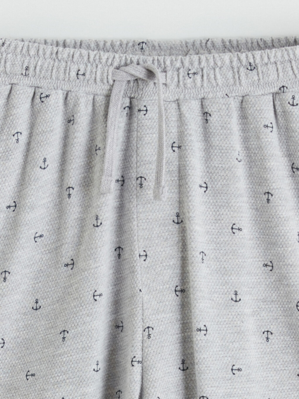 Мужчины Серый Пижамные брюки-5