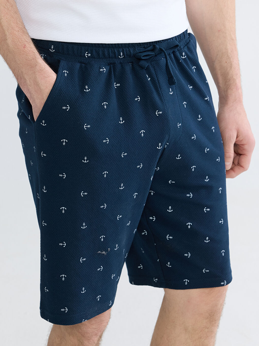 Шорты для пижамы стандартной посадки с узором-3