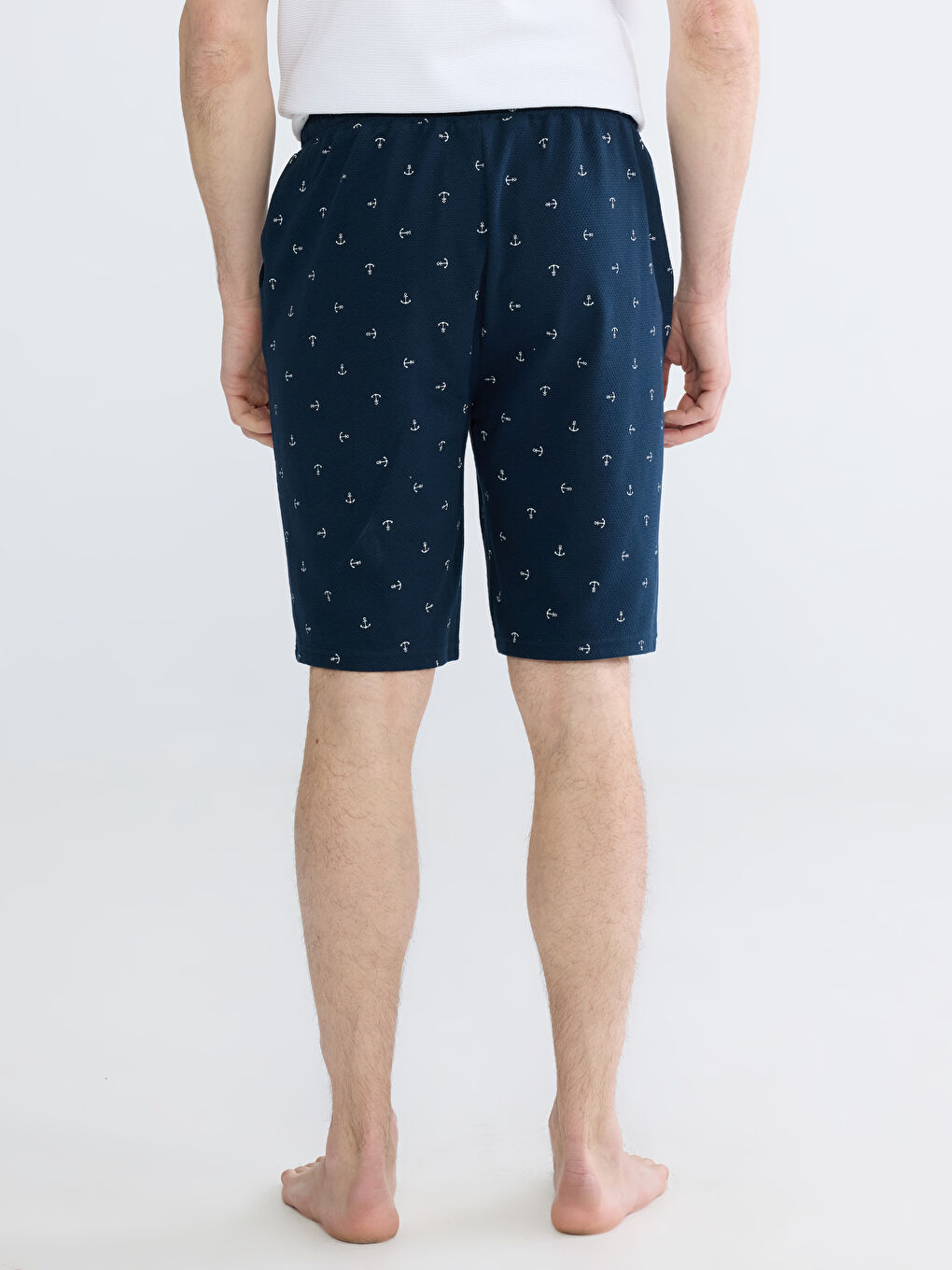 Шорты для пижамы стандартной посадки с узором-4