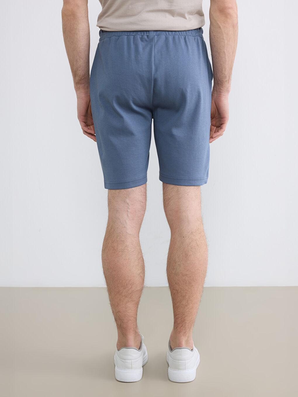 İndigo Standart Kalıp Erkek Pijama Alt Şort-3