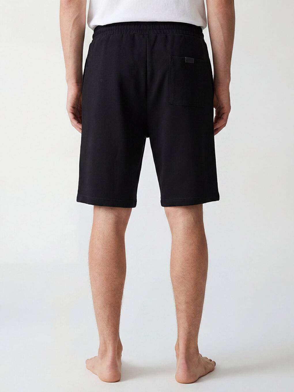 Siyah Standart Kalıp Erkek Pijama Altı-3