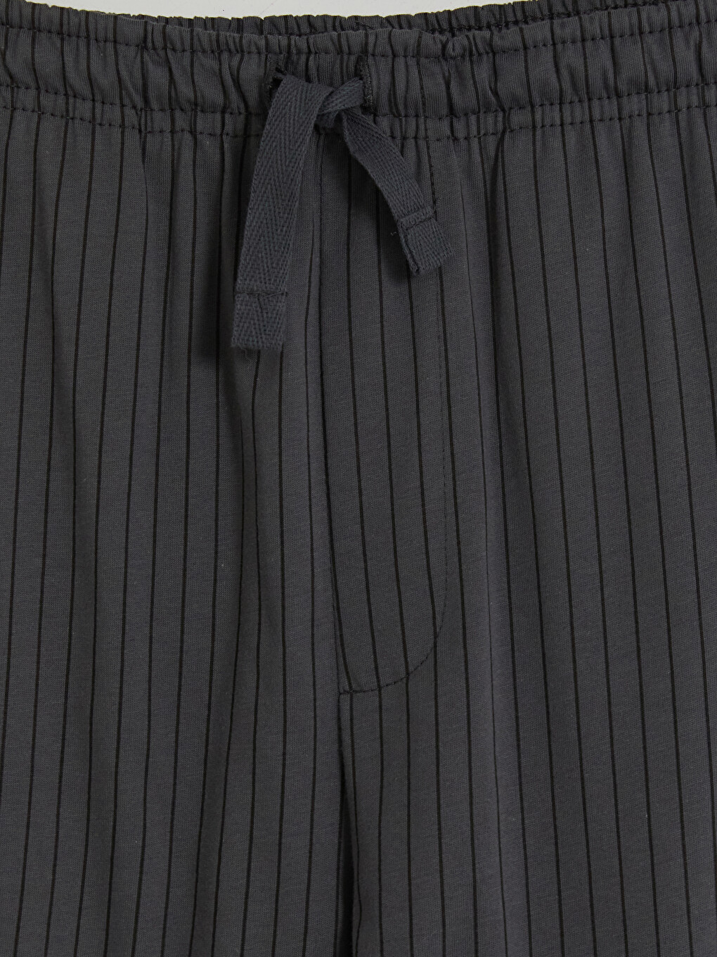 Gri Standart Kalıp Çizgili Erkek Pijama Altı-3