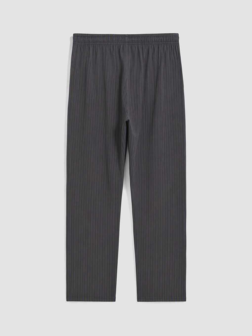 Gri Standart Kalıp Çizgili Erkek Pijama Altı-4