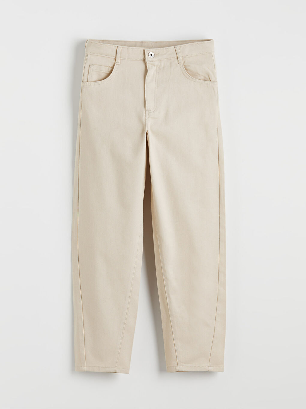 Bej Regular Fit Erkek Çocuk Gabardin Pantolon