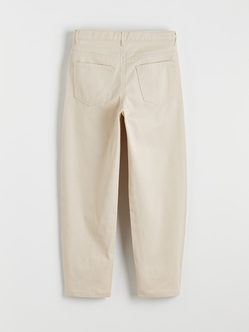 Bej Regular Fit Erkek Çocuk Gabardin Pantolon-1