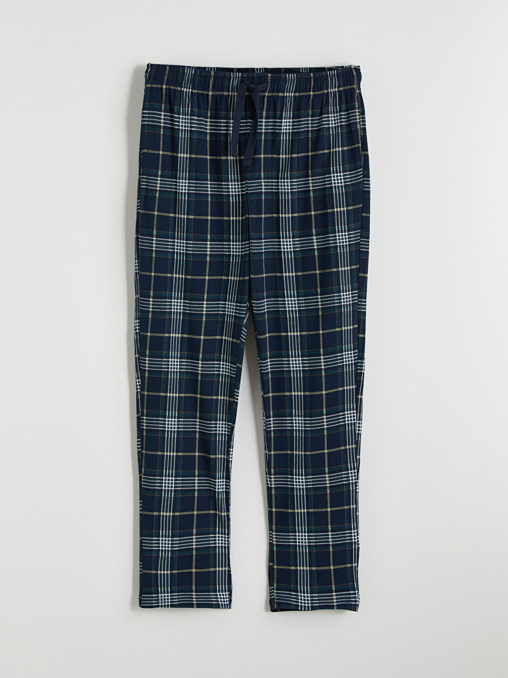 Classic Fit Plaid Men's Pajama Bottoms-4