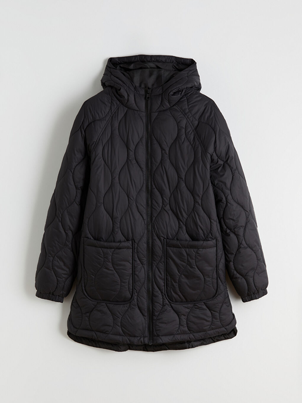 Hooded Quilted Women's Puffer Coat-6
