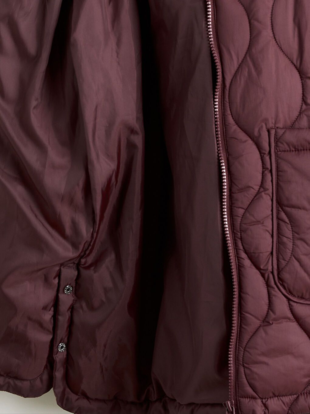 Hooded Quilted Women's Puffer Coat-6