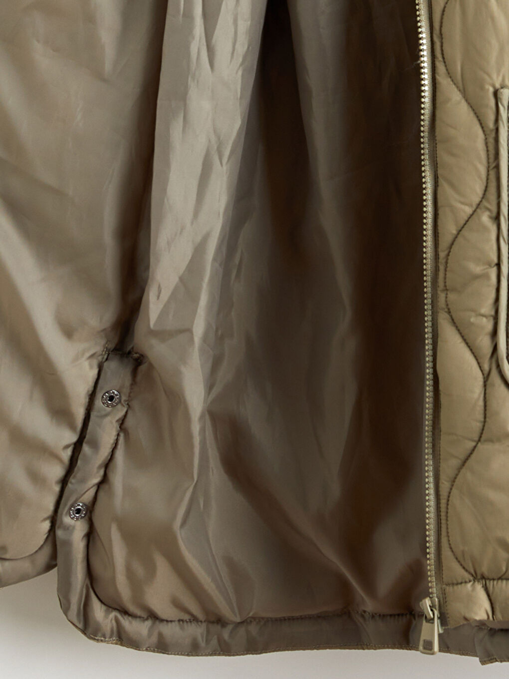 Hooded Quilted Women's Puffer Coat-6