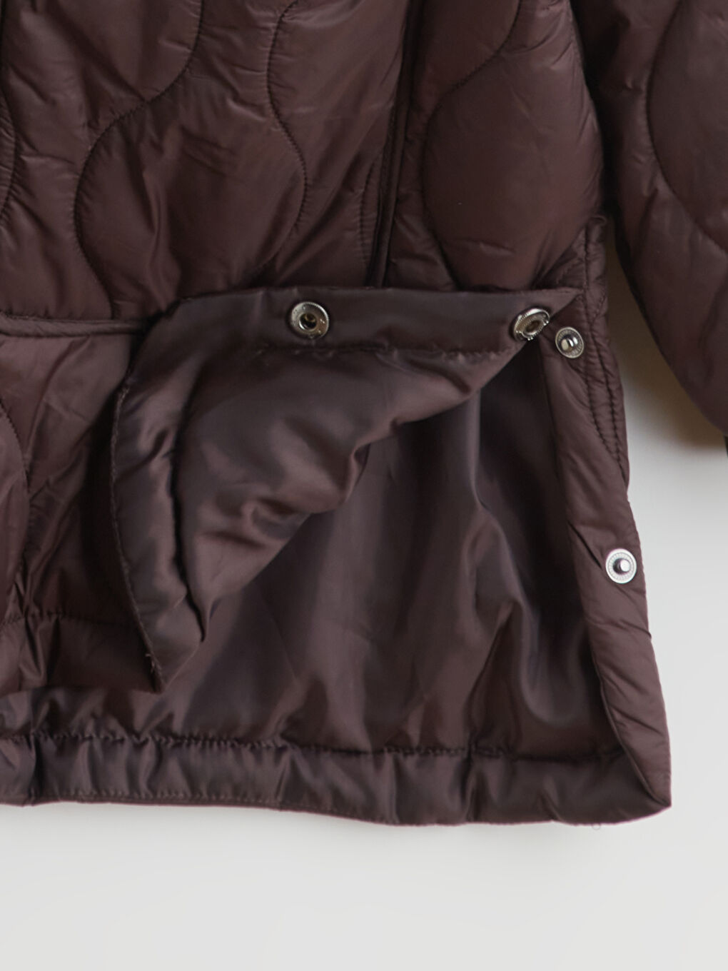 Hooded Quilted Women's Puffer Coat-6