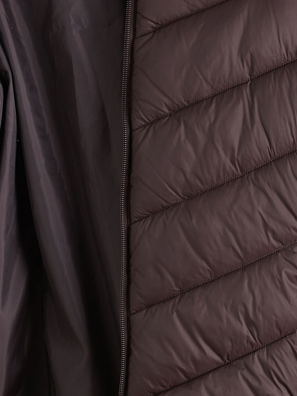 Woman BROWN Puffer Coat-5