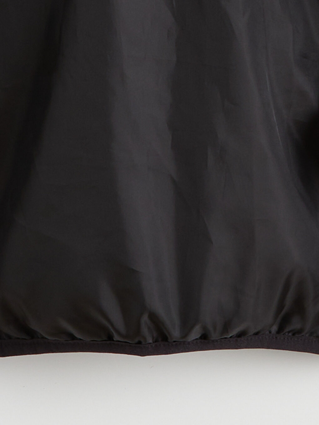 ქალი შავი დუტის ქურთუკი-6