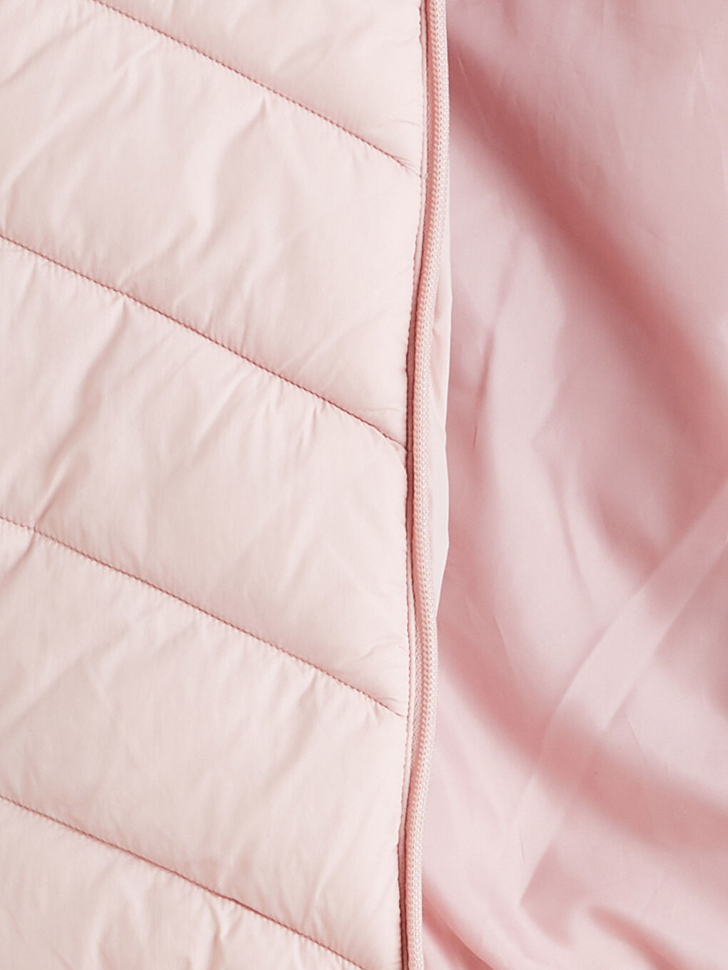 Woman PINK Puffer Coat-5