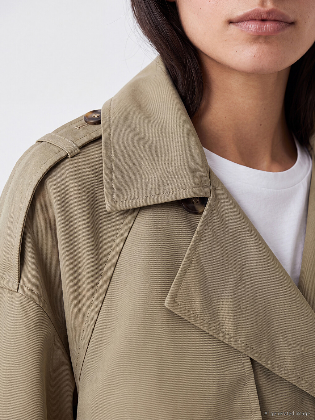 Double-breasted Trench Coat-2