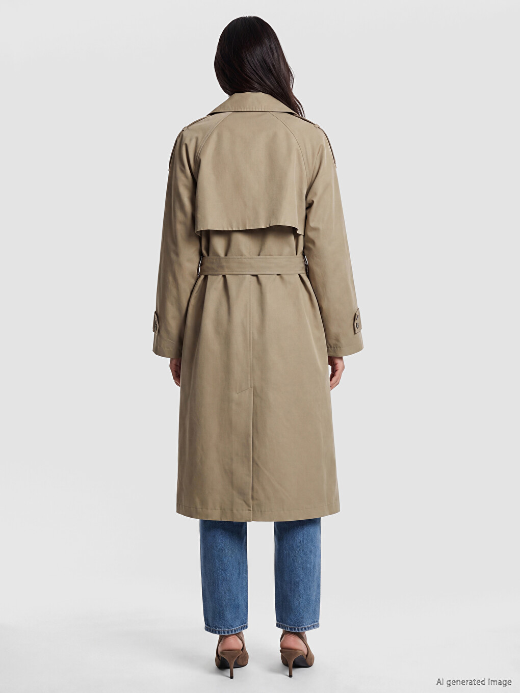 Double-breasted Trench Coat-3