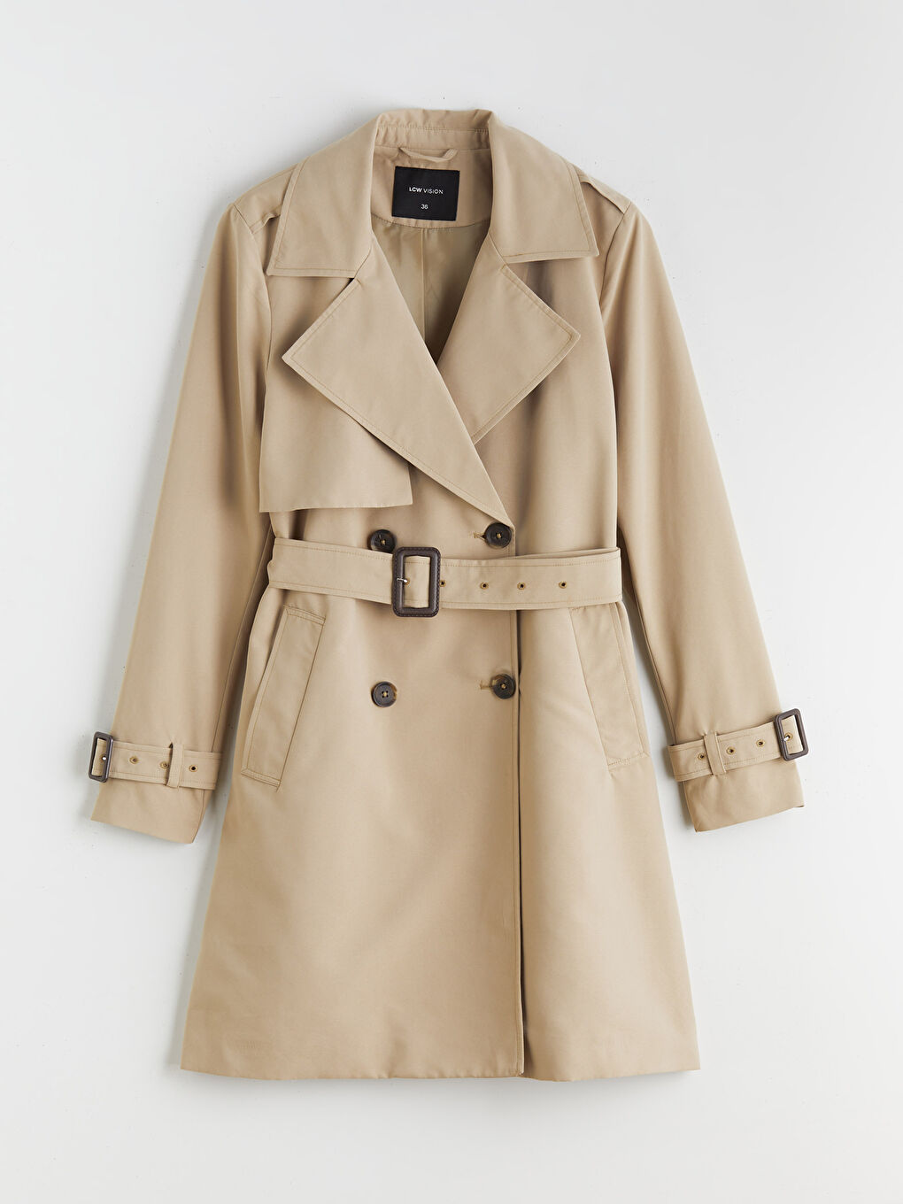 Woman BEIGE Trenchcoat-5