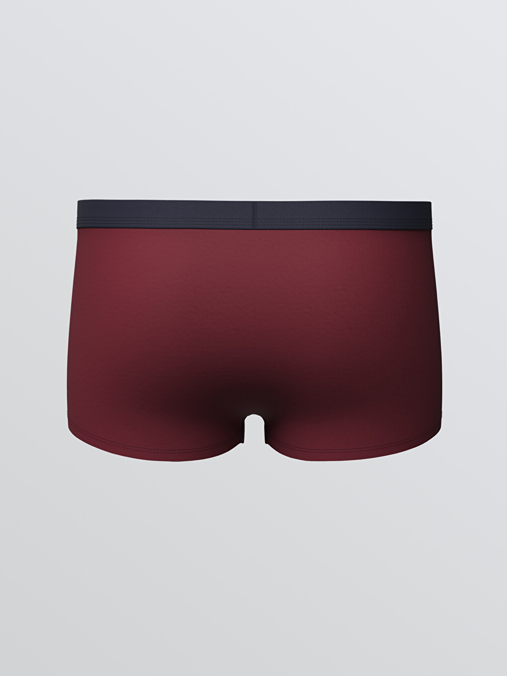 Bordo Pamuklu Esnek Erkek Boxer-1