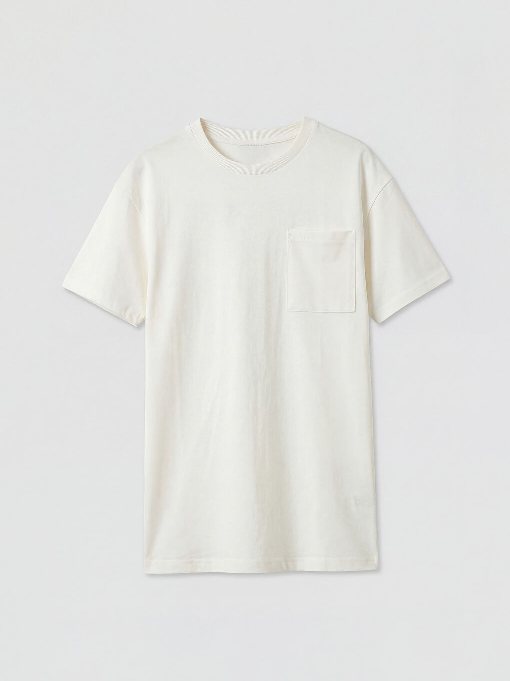 Футболка для мальчиков с круглым вырезом и карманом