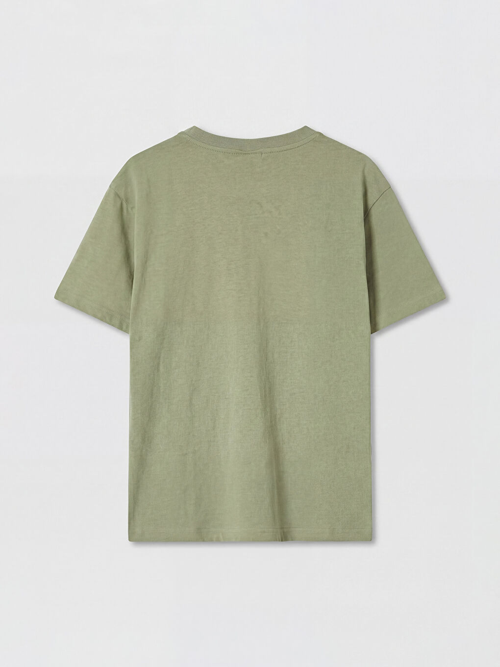 Crew Neck Short Sleeve Boys' T-Shirt-1