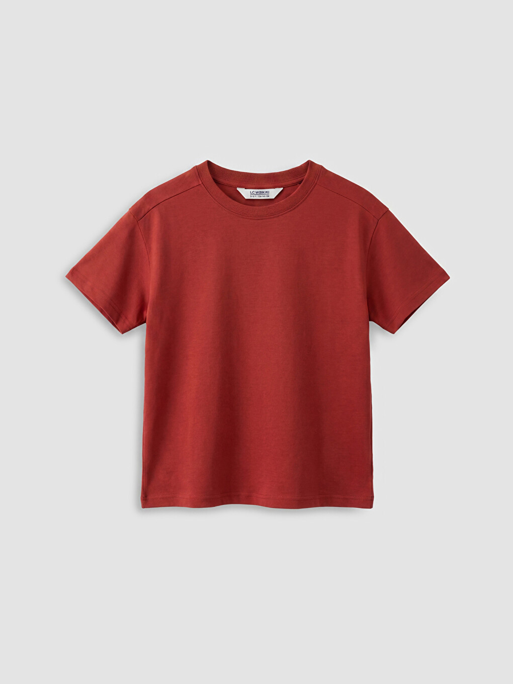 Crew Neck Short Sleeve Boys' T-Shirt