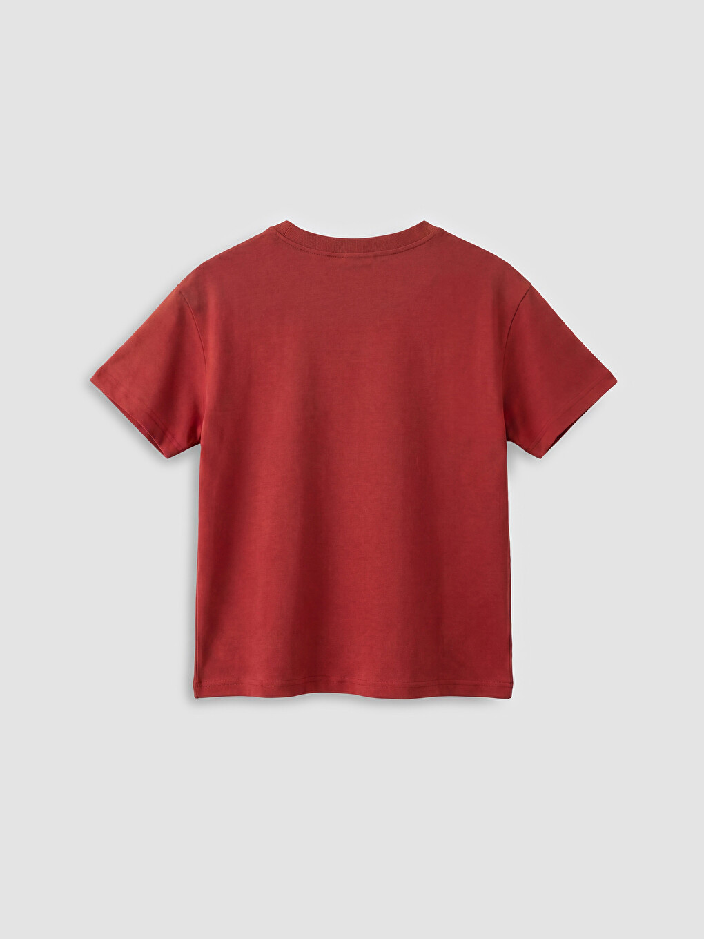 Crew Neck Short Sleeve Boys' T-Shirt-1
