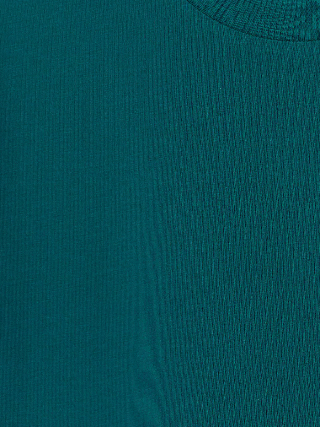 Petrol Bisiklet Yaka Erkek Çocuk Tişört-2