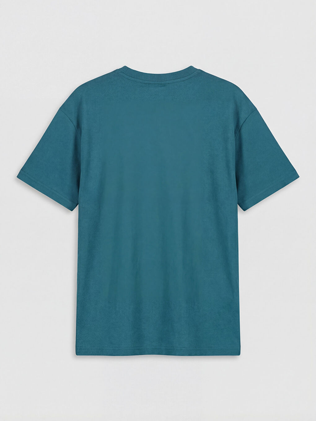 Mavi Bisiklet Yaka Erkek Çocuk Tişört-1