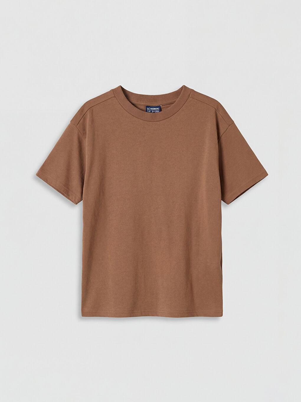 Crew Neck Basic Boys' T-Shirt