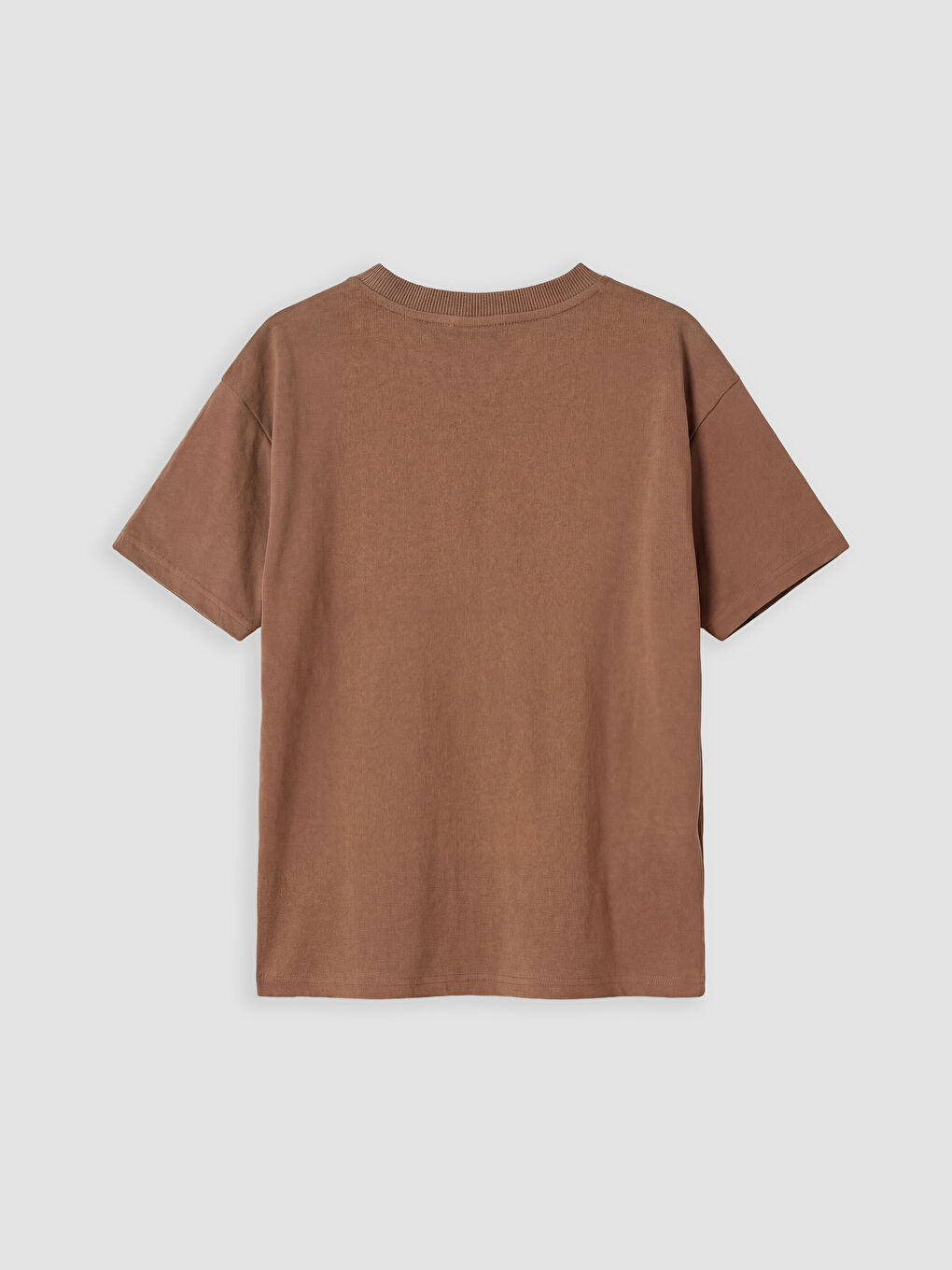 Crew Neck Basic Boys' T-Shirt-1