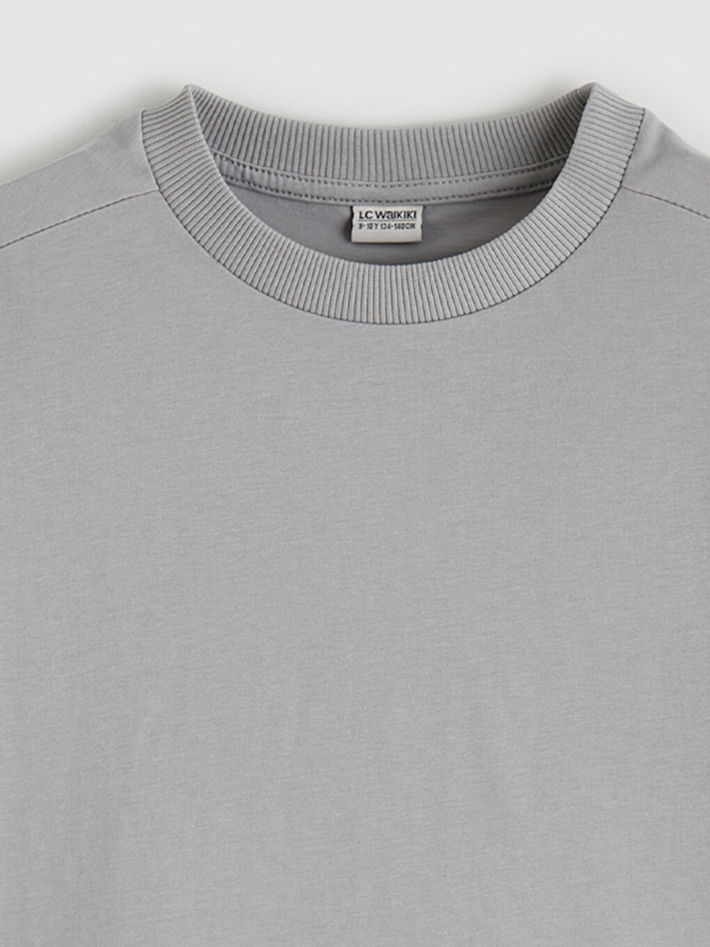 Crew Neck Short Sleeve Boys' T-shirt-4